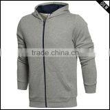 Men's 100%cotton Fleece Cool Zip up Sweatshirt Hot Sale on