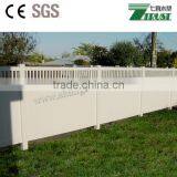 Security Privacy Fences Cheap Vinyl Plastic Garden Fence
