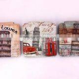 PVC Tower Pattern Compact Mirror for Wholesale,MA206