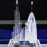 High Quality Good Quality Buliding Shape Crystal Model thumbnail-1