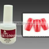 Glitter Red Soak Off UV Gel Polish 15ml For Nail Art HN1100