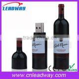 Colorful Metal Wine Bottle Usb Flash Drive 1gb 2gb 4gb 8gb 16gb Pendrive thumbnail-2
