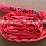 Heavy 5 Ton Textile Lift Round Slings