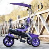 20125 Baby Tricycle CC902 With 3 Point Belt, U Shape Frame Keep Your Baby Safe and Suitbale Pass En71 thumbnail-1