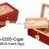 The Deluxe Custom High-end Finish Wooden Cigar Cabinet Humidor Boxes thumbnail-1