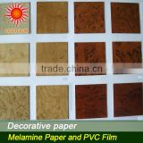 JIUM European-style vintage Oak wood grains decorative paper