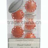 12pcs Decorative Shower Curtian Resin Hook Set