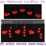 Red Heart Shaped LED String Light Christmas Decorative Light LIght up your life