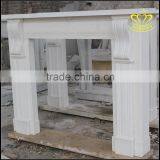Supply a Variety of Fine White Marble Fireplace Sculptures of Europe Type Style Mantel thumbnail-6