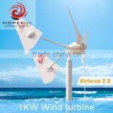 Electrical Green Power Wind Turbines 1kw 48v Maglev Wind Generator Turbine Windmill for Selling thumbnail-1