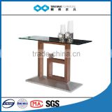 modern home use console table with matched dining table