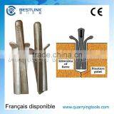 Quarry Stone Manpower Splitting Plug and Feathers thumbnail-4