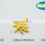 Olivia 2016 New Fashion Modern 316 Stainless Steel Cast Metal Classic Skull Pendant thumbnail-3