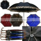black straight promotional umbrella