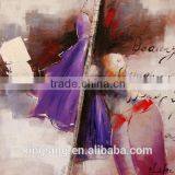 Hotsale Designs Abstract Music People Oil Painting HT 164-A thumbnail-4