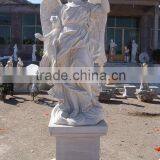 Marble Outdoor Decorative Large Angle Statues thumbnail-1