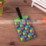 Custom Rubber Soft PVC Luggage Tag, Bag Tag, Leather Luggage Tag thumbnail-3