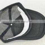 Guangzhou Hat Factory Professional Custom / 100% Polyester Fiber/white and Black/LOGO Printing/sponge Trucker Hats thumbnail-5