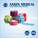FDA Certificated Non Woven Colored Self Adhesive Elastic Bandage thumbnail-3