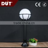 made in china un-discoloring acrylic plastic globe lawn lighting