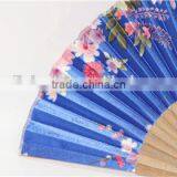 High Quality Bamboo Silk Fan Craft Fan Lady Hand Fan thumbnail-4