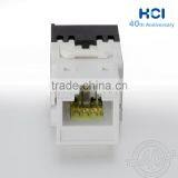 Network Solution RJ45 Super Cat6 UL 180 Degree Unshielded UTP Modular Keystone Jack thumbnail-6