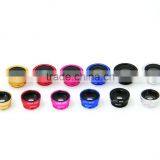 Universal Clip Lens 3 in 1Fisheye Wide Angle Macro Lens for Mobile Phone