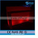 Modern Led Rgb Color Bar Counter,plastic Portable Led Pub Commercial Bar Counters
