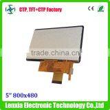 Lcd Touch Screen Module 5'' LCD Display 800x480
