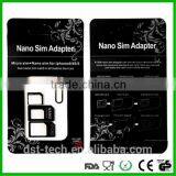 High Quality 5 in 1 Nano Sim Card Adapters Standard Sim Card & Tools for IPhone thumbnail-3