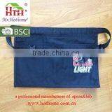 2017 Eco-friendly Wholesale Fashion Custom Printed Heavy Cotton Canvas Jean Cooking Kitchen Waist Apron thumbnail-3