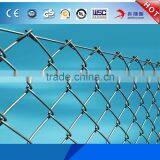 PVC Coated 8 Gauge Temporary Fence Panels Galvanized 6ft Chain Link Fence thumbnail-1