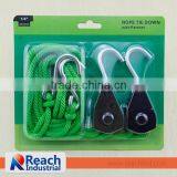 1/4" Solid Braided Polypropylene Rope Motorcycle Trailer Rope Ratchet Tie Down,1/4" Rope Ratchet thumbnail-2