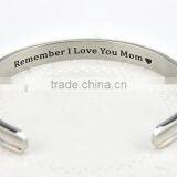 Hot Selling Women Gift Fashion Smart Message Stainless Steel Bracelet thumbnail-6