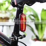 Cycling Night Bike Rechargeable Light Dual Color Flashlight for Mountain Road Bicycle Seatpost Light Bicycle Accessories thumbnail-2