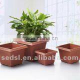Square Flowerpot,terracotta Planter,clay Flower Pots thumbnail-1