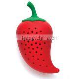 Silicone Red Green Pepper Herb Infuser,Silicone Red Green Pepper Soup Kitchen Tool thumbnail-4