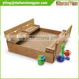 Kids Sandbox , Wooden Sandpit For Children thumbnail-1