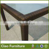 Outdoor Rattan Furniture Table and Chairs Wicker Dining Set thumbnail-6