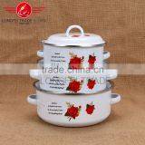 Chinese Hot Sale Cheap Enamel Cast Iron Cookware Set Wholesale thumbnail-1