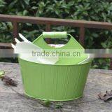 Promotional Colorful Oval Metal Beer Ice Bucket thumbnail-5