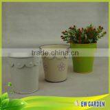 Fashional Metal Decorative Flower Pot Tray for Home and Garden thumbnail-1