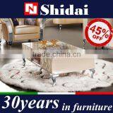 Elegant Glass Top Coffee Table With Drawers LV-TA803L thumbnail-3