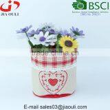 Cheap Wedding Gift Bags With Linen Outside Cute Felt Gift Bag thumbnail-2