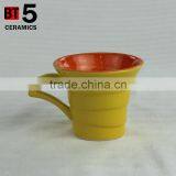 New Design Double Glazed Ceramic Customized Coffee Mug thumbnail-1