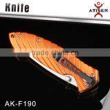 Unique Design Folding Tactical Camping Knife With Aluminium Handle thumbnail-2