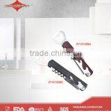 Custom Metal Novelty Wine Corkscrew Stainless Steel Bottle Opener With Knife thumbnail-1