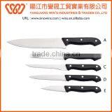 High Quality 5pcs Plastic Handle Kitchen Knife Set thumbnail-1