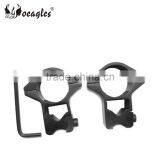 2pcs/box 25mm Scope Mount Hunting Accessories Aluminum Alloy Flashlight/Laser/Scope Mount Rail Weaver to 11mm Mounts thumbnail-1