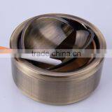 Color Plated Cheap Antique Bronze Metal Ashtray thumbnail-1